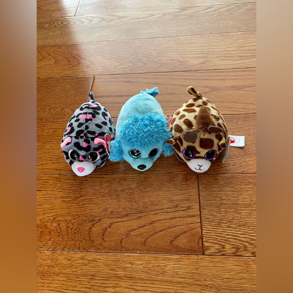 Set of 3 Teeny Ty Plushes